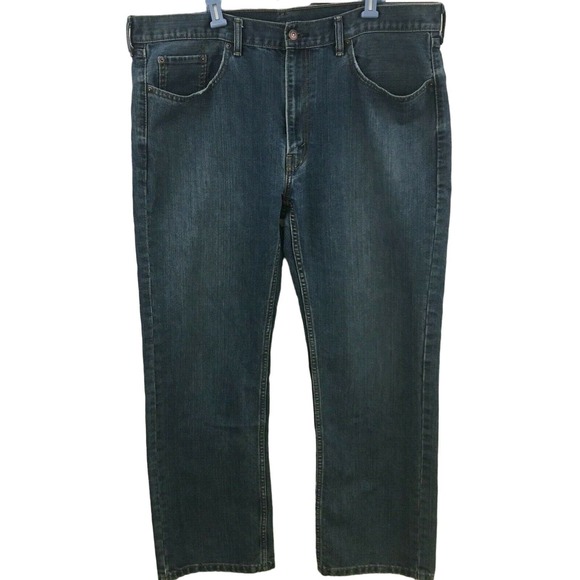 Mens 40x32 Levis 559 Jeans Medium Wash Relaxed Fit Straight Leg Denim - Picture 1 of 7